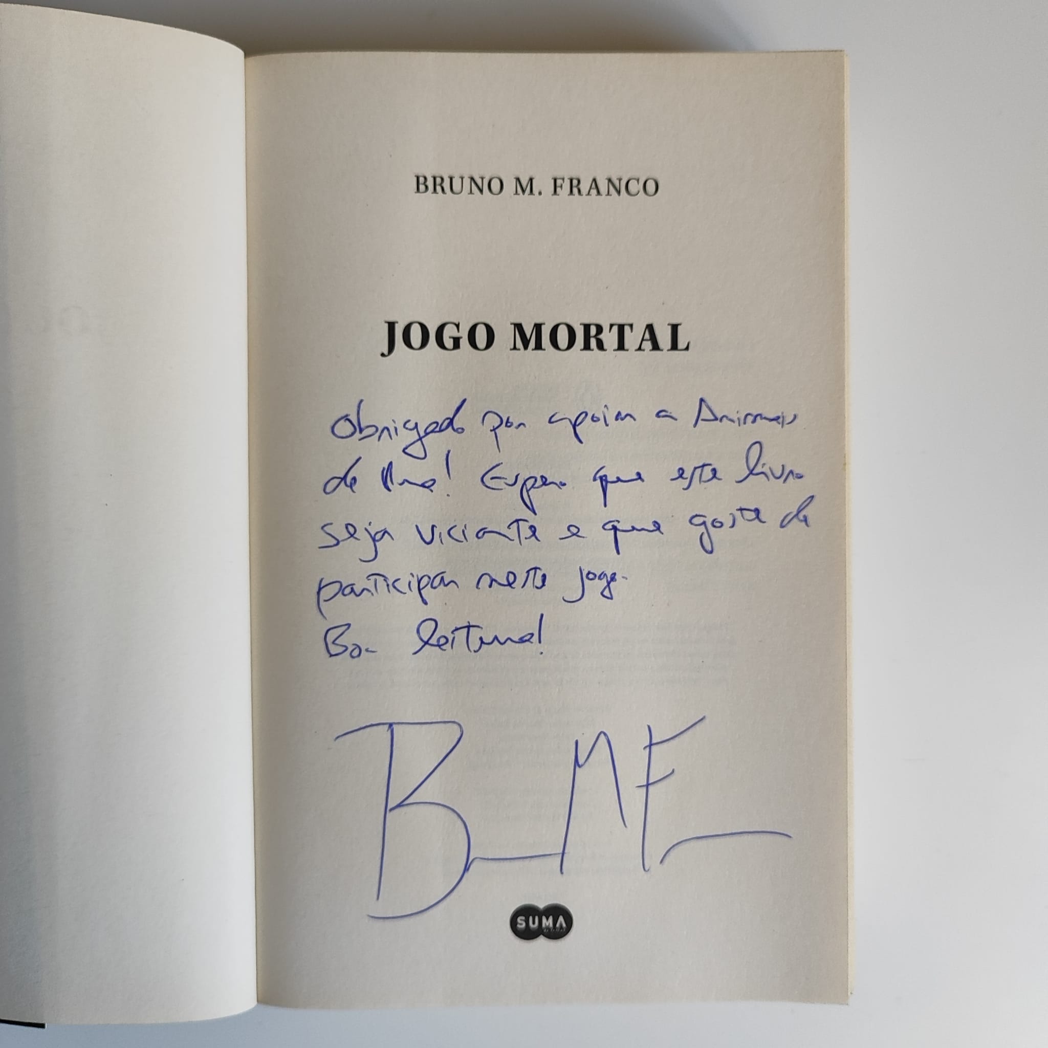 Jogo Mortal, de Bruno M. Franco