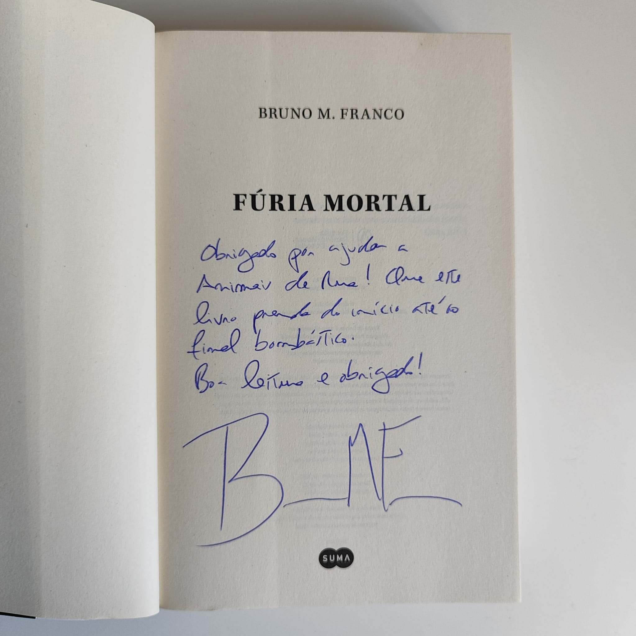 Fúria Mortal, de Bruno M. Franco