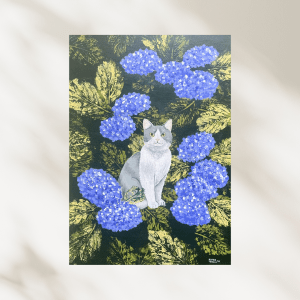 Leilão Solidário - Obra de Arte Gato